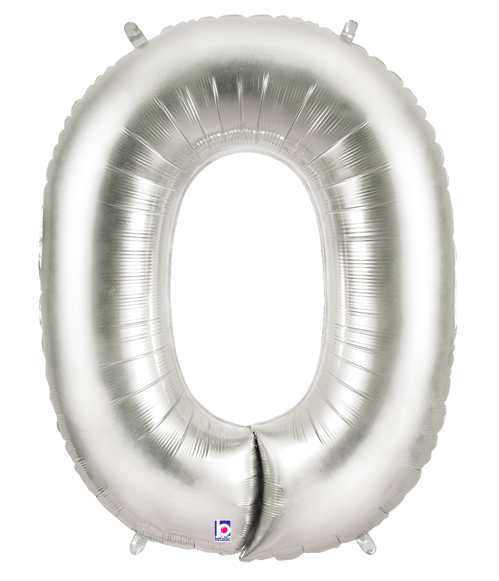 14 inch Foil Letters Silver