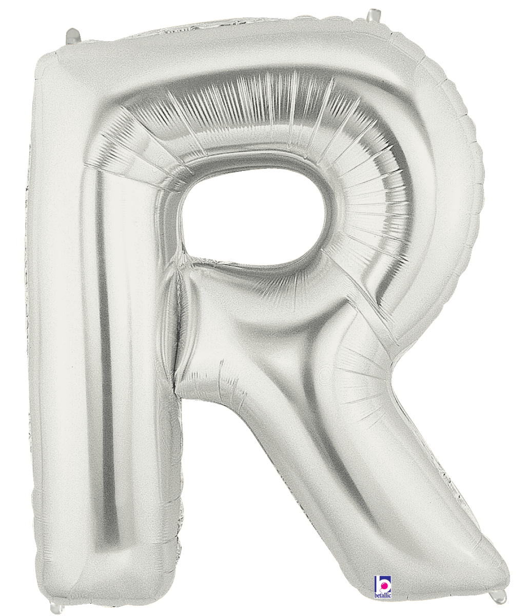 14 inch Foil Letters Silver