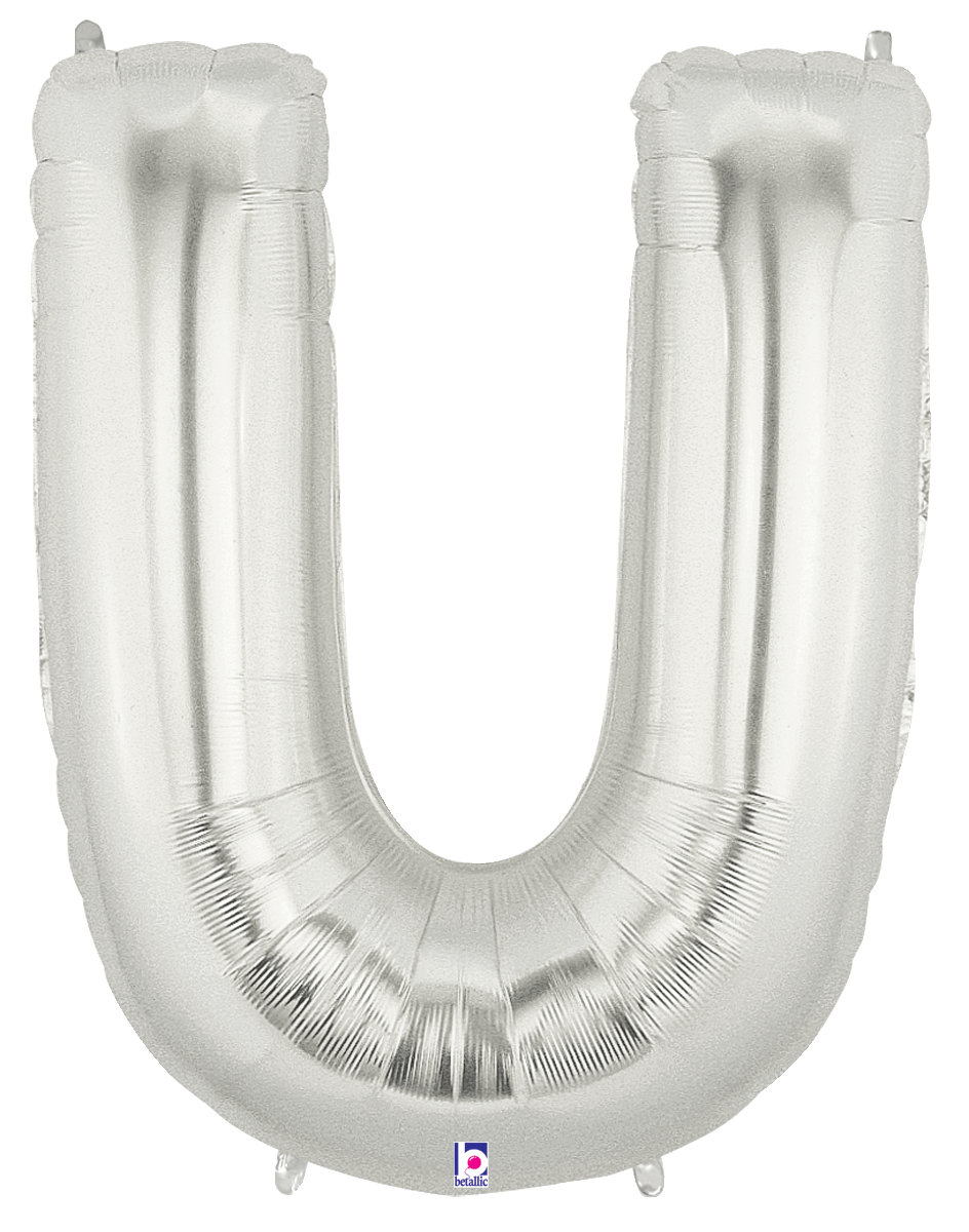 14 inch Foil Letters Silver