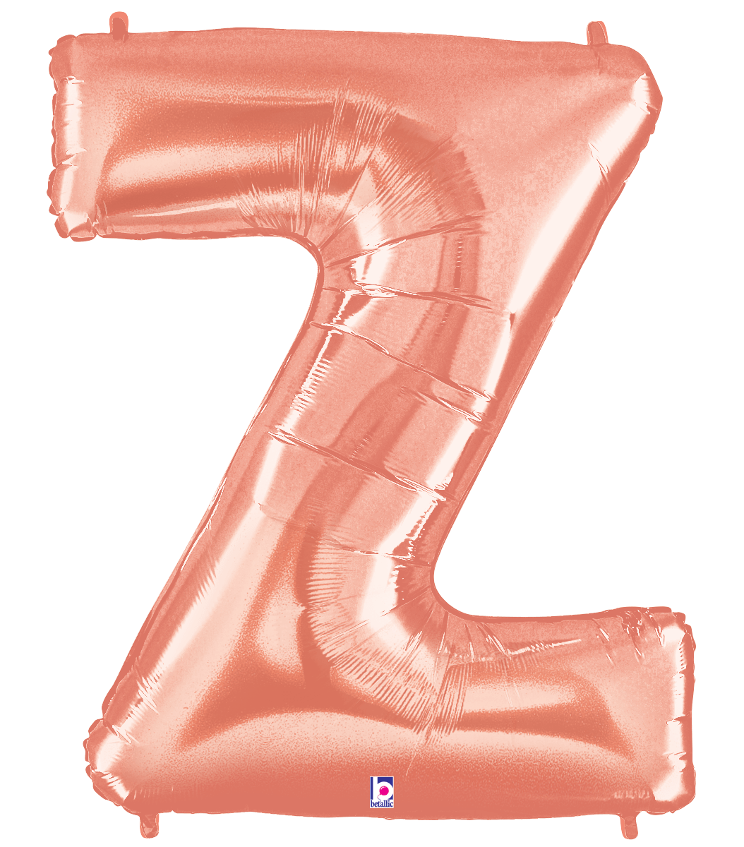Rose gold letter deals balloons