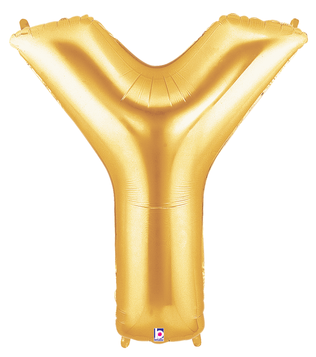 14 inch Foil Numbers Gold