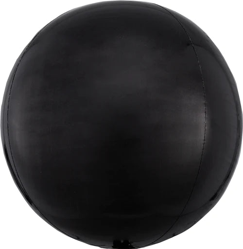 16" Orbz Foil Balloon Black