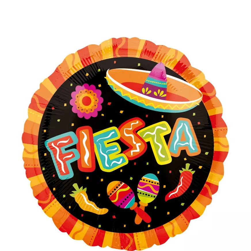 Fiesta Balloon 17 inch  Round