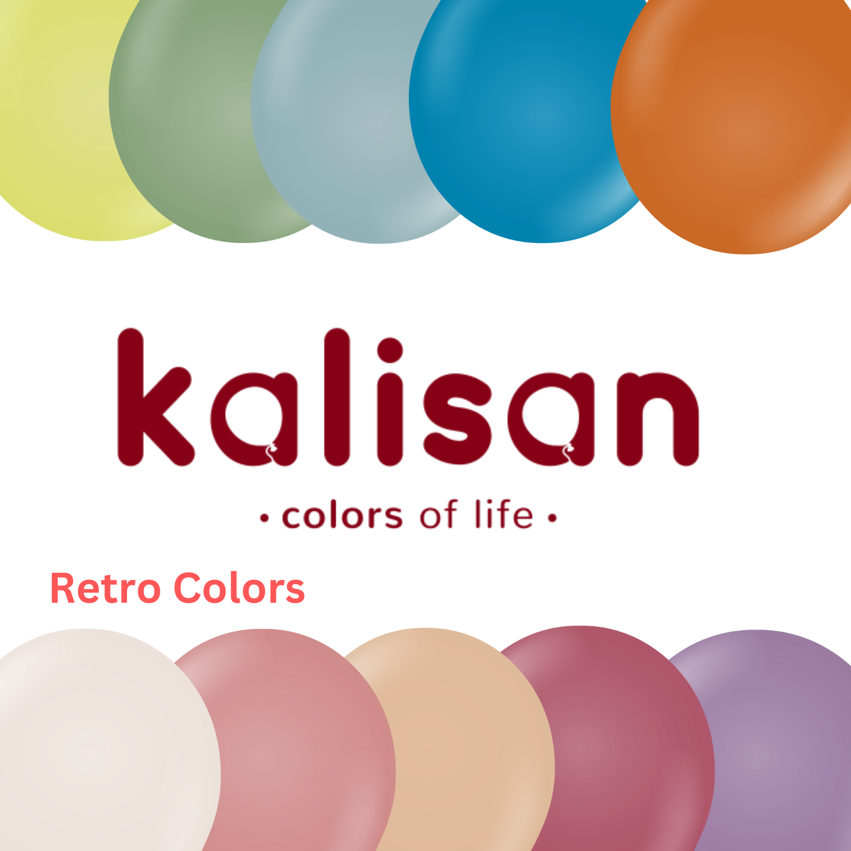 Kalisan Retro Colors
