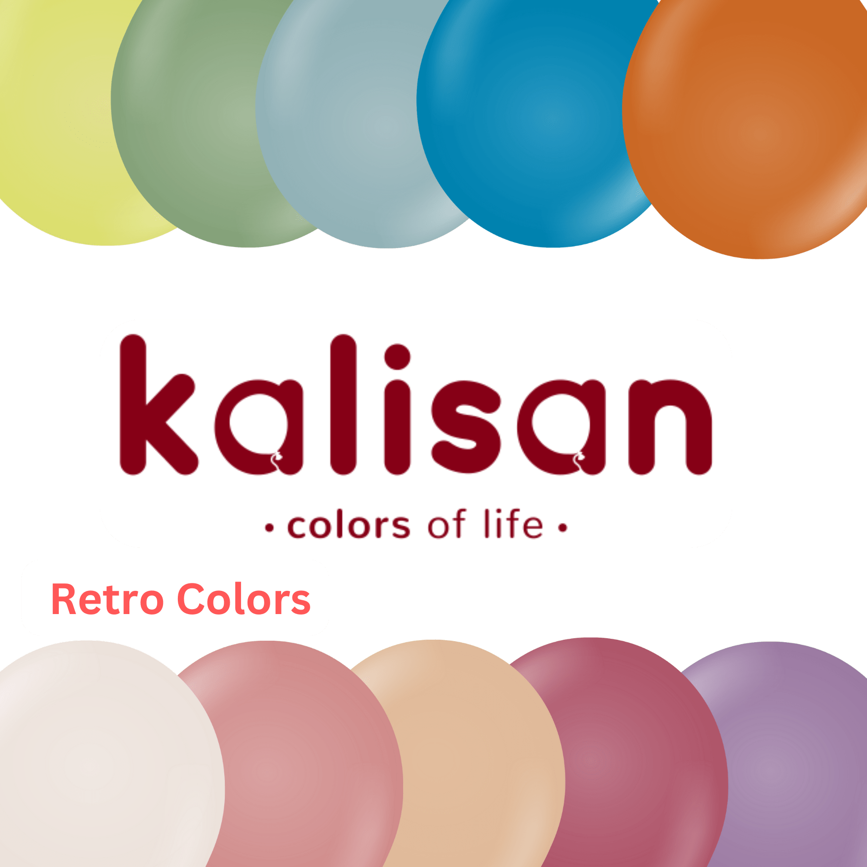 Kalisan Retro Colors