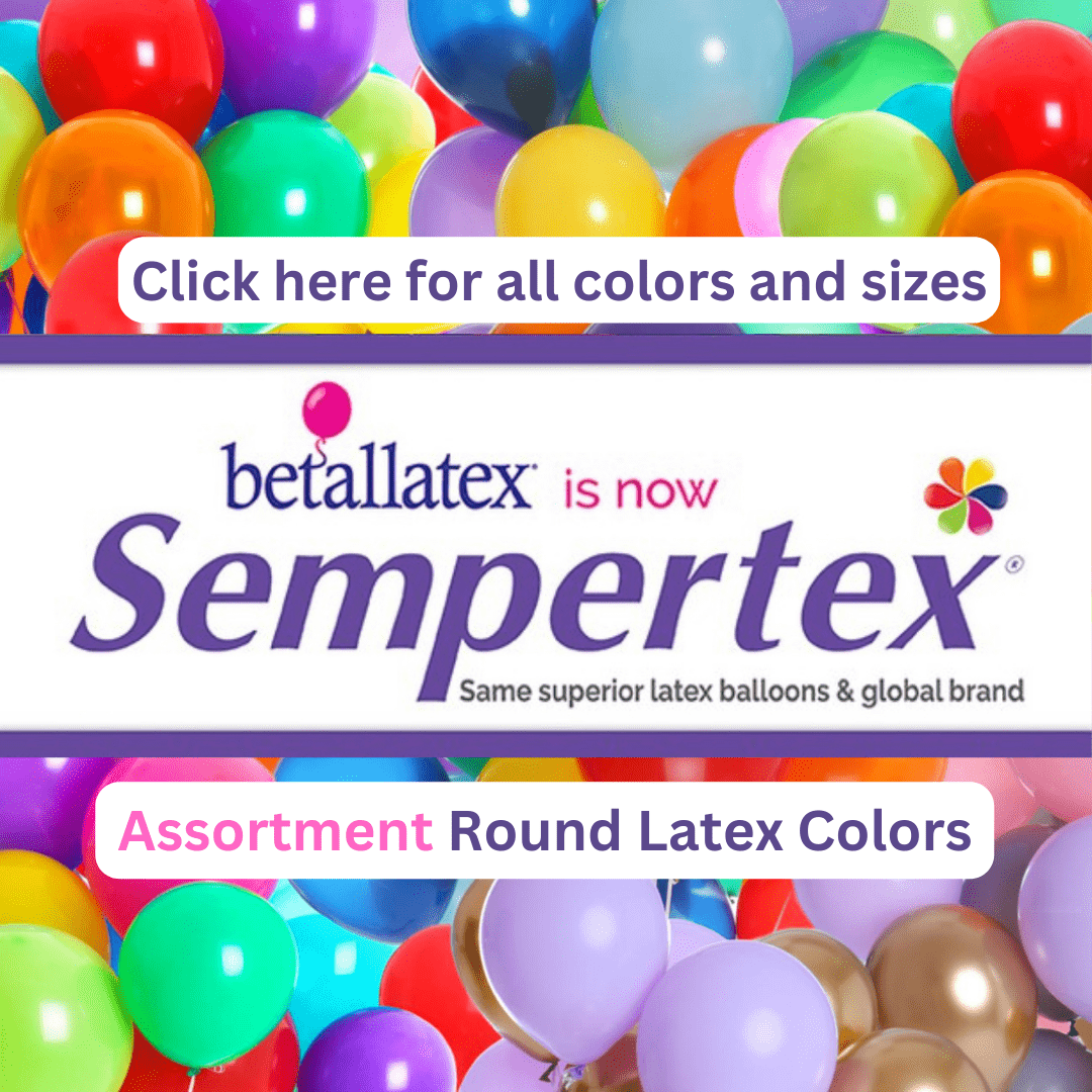 Sempertex Latex Balloon Assortments | All Sizes