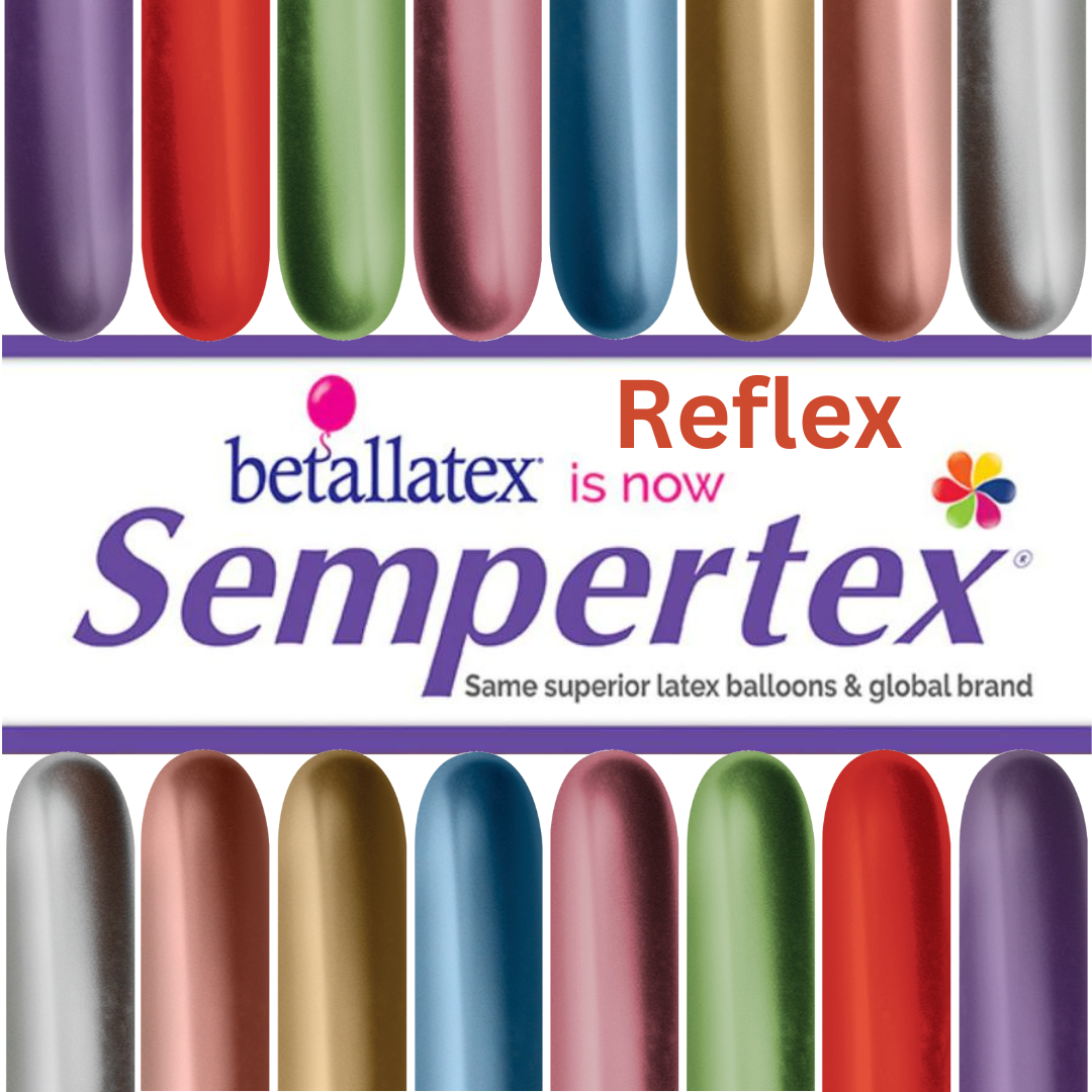 Sempertex Reflex Twisting- Entertainer Latex Balloons | 50 Count