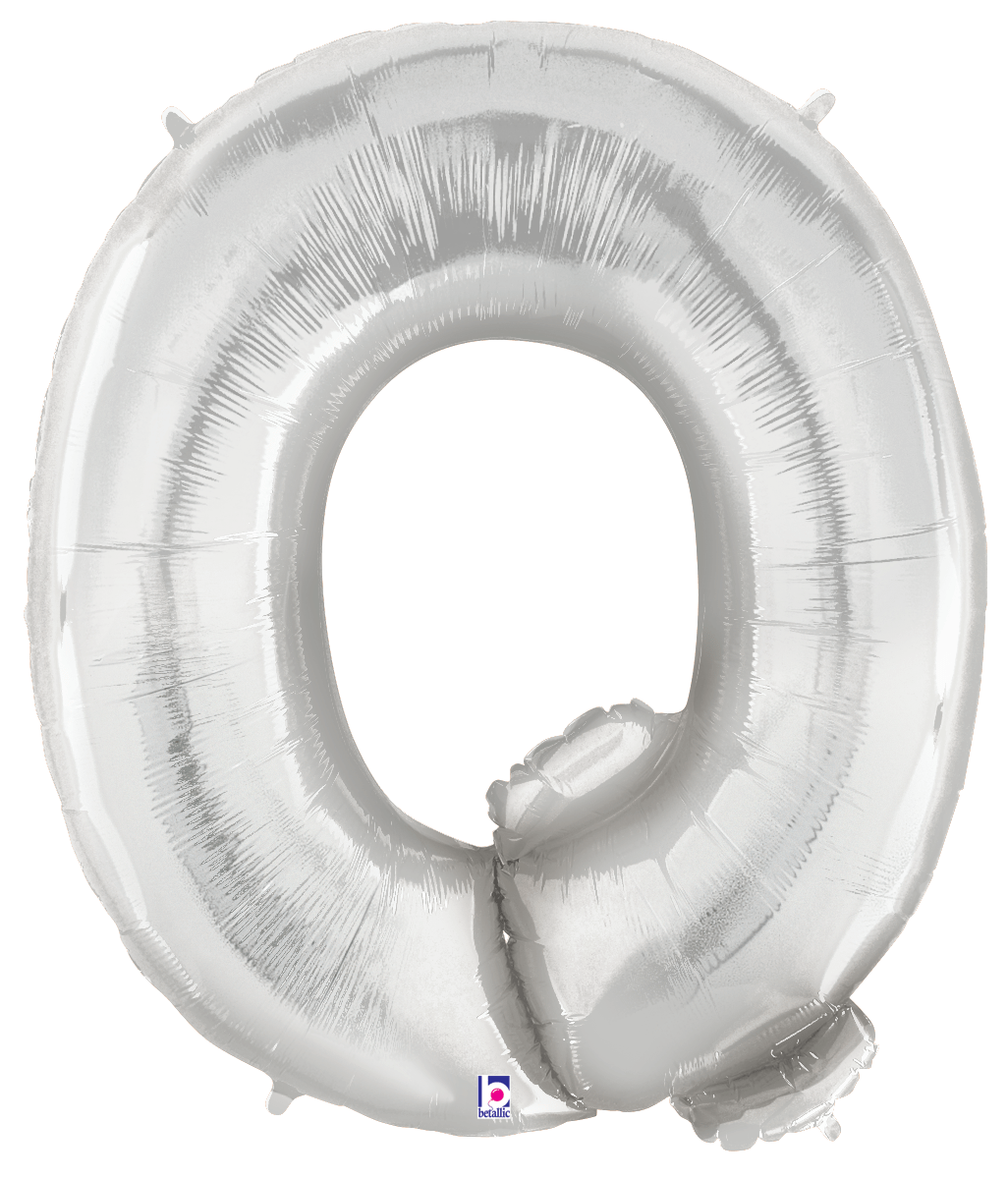 14 inch Foil Letters Silver