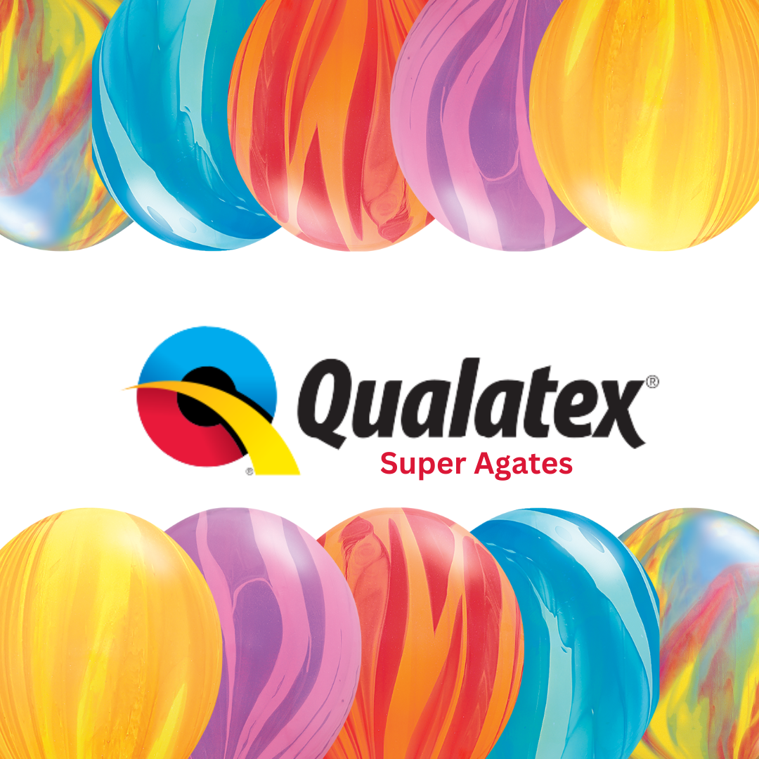 Qualatex SuperAgate Latex Balloons All Sizes