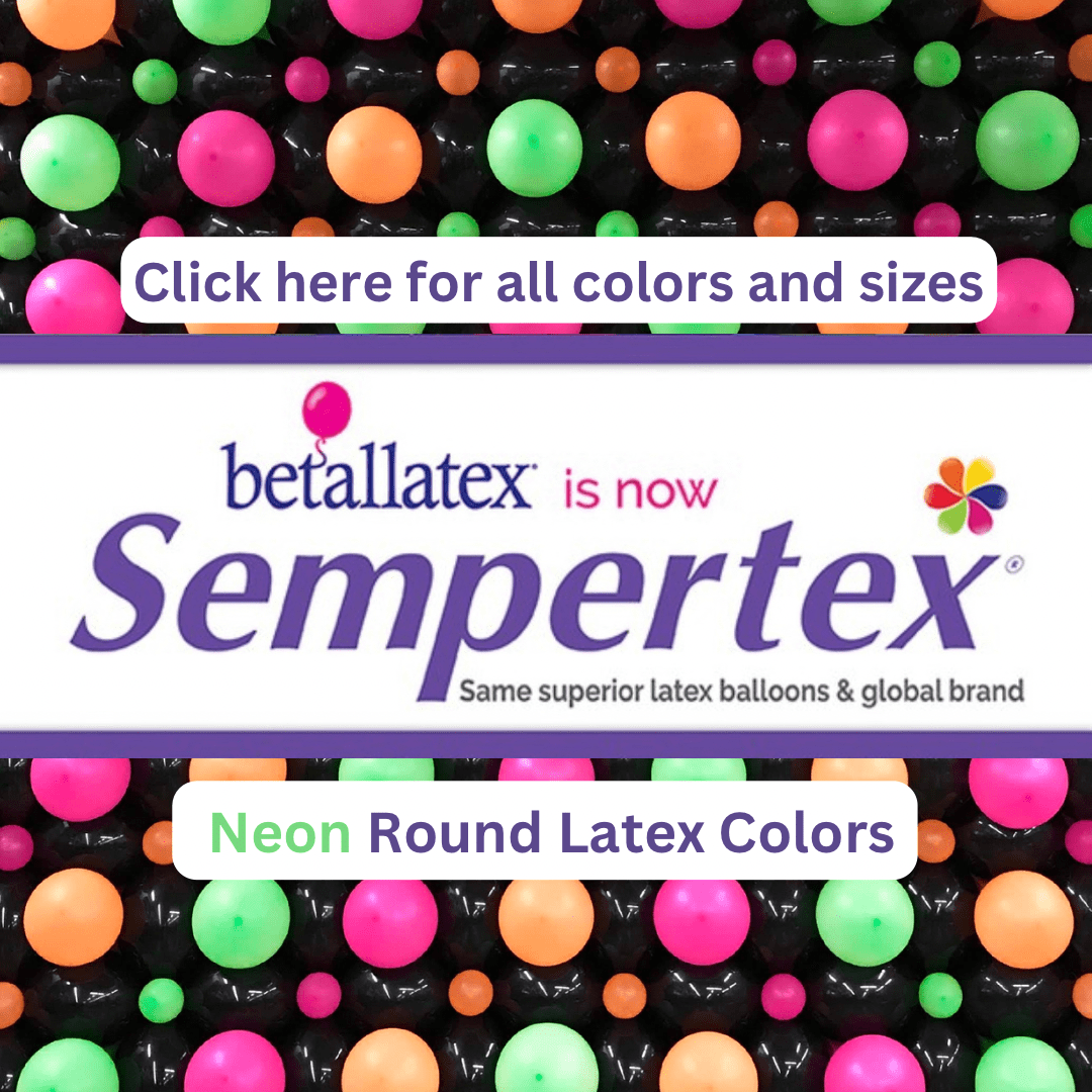 Sempertex Neon Latex Balloons | All Sizes