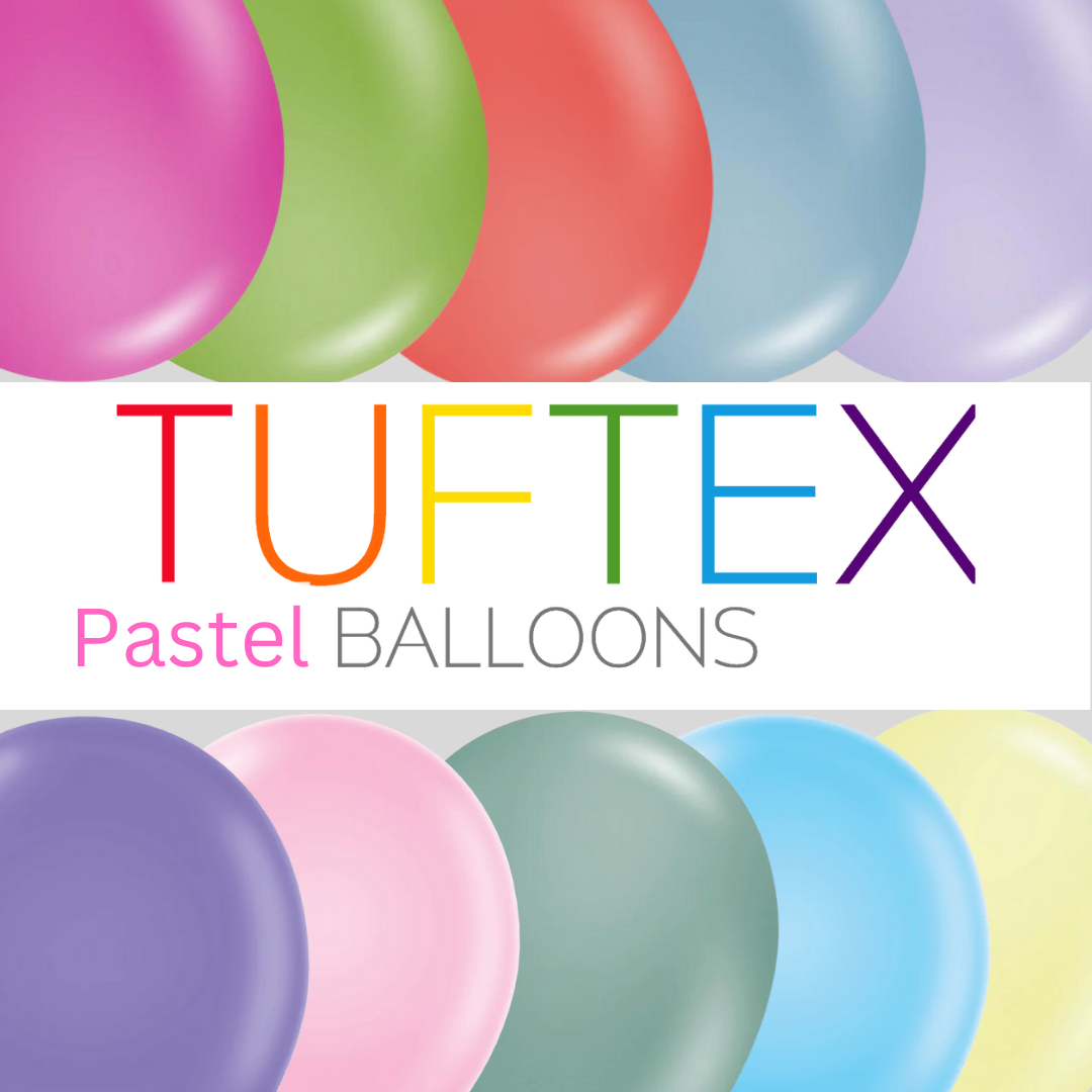 TUFTEX Pastel Opaque Latex Balloons | All Sizes