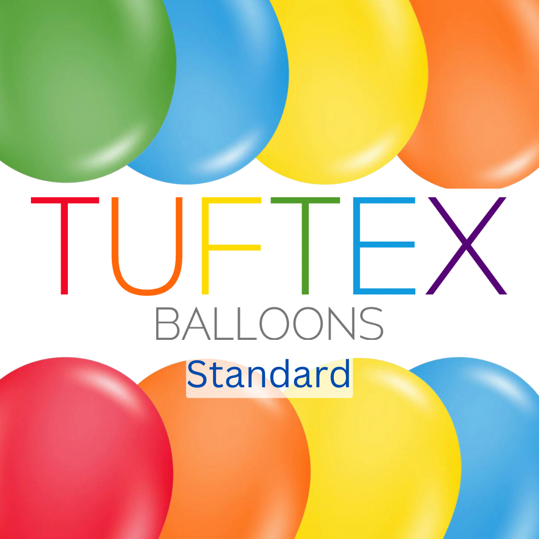 Tuftex Standard Opaque Latex Balloons | All Sizes